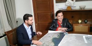 Συνάντηση με το Δήμαρχο Χανίων Παναγιώτη Σημανδηράκη